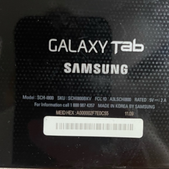 Verizon galaxy tablet - Picture 2 of 3